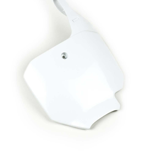 UFO Plastics - UFO Plastics Front Number Plate - White - HO03624041