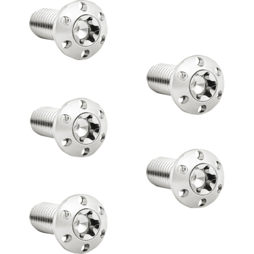 Arlen Ness - Arlen Ness Holeshot Brake Rotor Bolt Kit - Front - Polished - 300-912