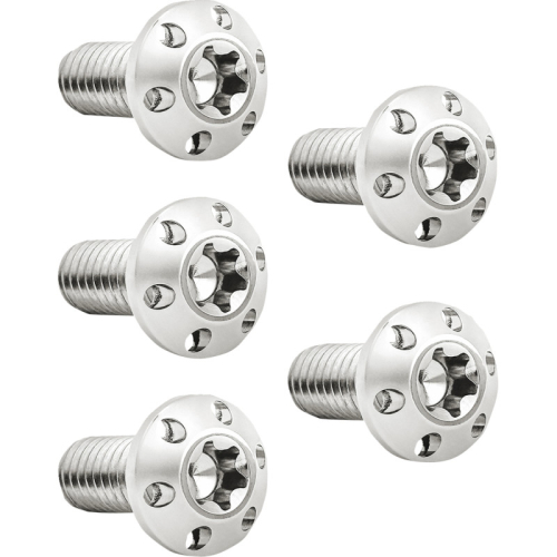 Arlen Ness - Arlen Ness Holeshot Brake Rotor Bolt Kit - Rear - Polished - 300-909