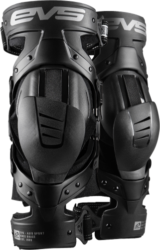 EVS - EVS Axis Sport Knee Brace - Pair - AXISS-BK/GY-LP