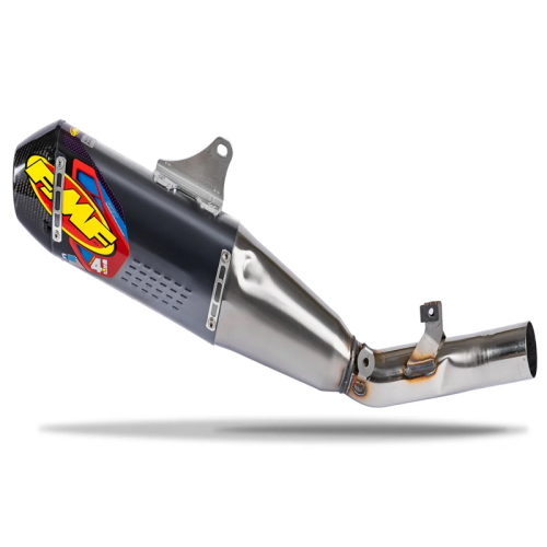 FMF Racing - FMF Racing Factory 4.1 RCT Muffler with Carbon End Cap - 041618