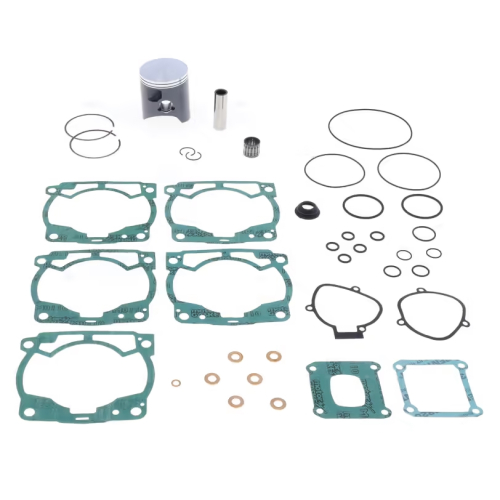 Athena - Athena Top End Piston Kit - Cast 2-Stroke Piston 66.35mm - Top End Gasket Kit - P4C0664083001B