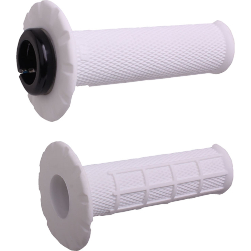 ODI - ODI Universal Lock-On Grip Sets - White/Black - H21UHWW