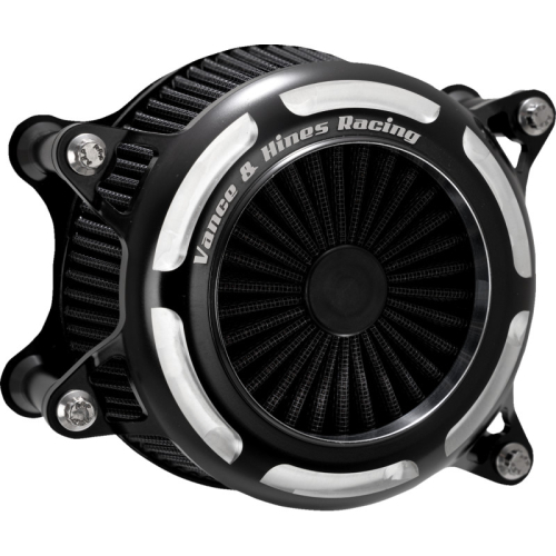Vance & Hines - Vance & Hines V02 Onyx Air Intake - Black Contrast - 41121