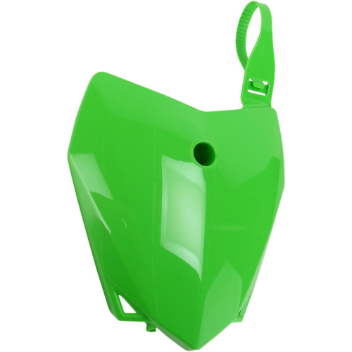 UFO Plastics - UFO Plastics Front Number Plate - Green - KA04718-026