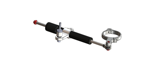 Bitubo - Bitubo KITC Steering Damper Kit - Black - KIT200A2