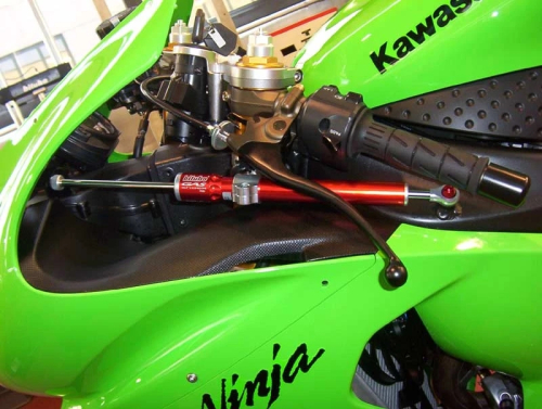 Bitubo - Bitubo KITL Steering Damper Kit - Red - KIT073A1