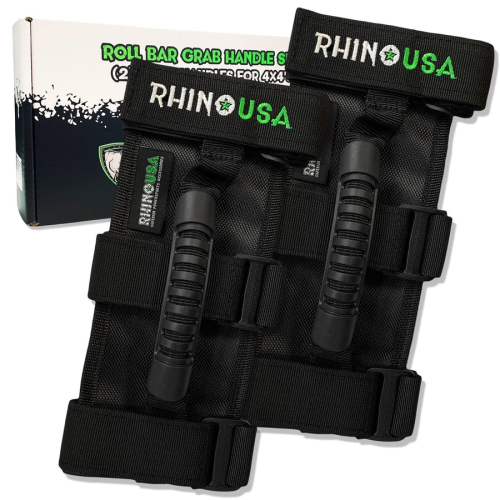 Rhino USA - Rhino USA 4x4 Roll Bar Grab Handles - RNO-HNDLS-4X4