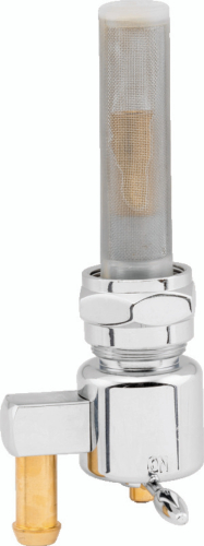 Bikers Choice - Bikers Choice Round Petcock - 22mm - Down Outlet - 489637