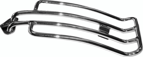 Bikers Choice - Bikers Choice Luggage Rack with Solo Seat - Chrome - 489911