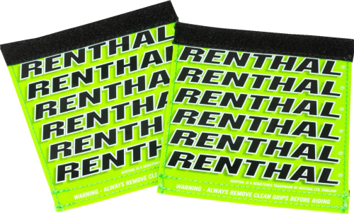 Renthal - Renthal Clean Grip Covers - Green/White/Black - G256