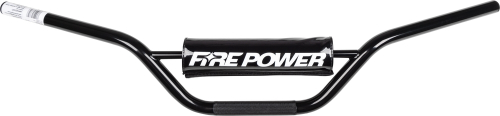 Fire Power - Fire Power Carbon Steel Anodized Handlebar - Black - 063200911