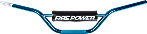 Fire Power - Fire Power Carbon Steel Anodized Handlebar - Blue - 063200921