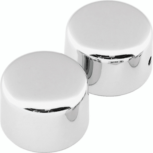 Bikers Choice - Bikers Choice Front Axle Cap Set - Chrome - 490050