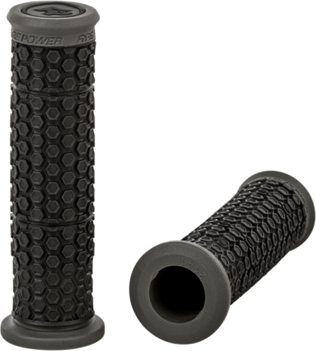 Fire Power - Fire Power Standard Pilot Grips - Black/Grey - 24-0129
