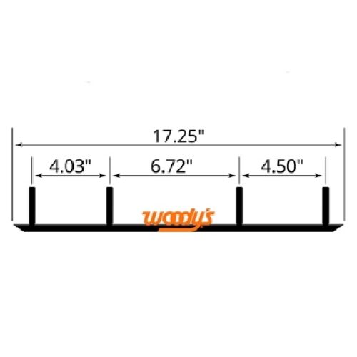 Woodys - Woodys Hard Mountain  Maverick Carbide Runner - Pair - MCH-5000