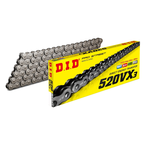 D.I.D - D.I.D 520 VX3 Pro-Street X-Ring V Series Chain - 110 Links - M520VX3X110FB