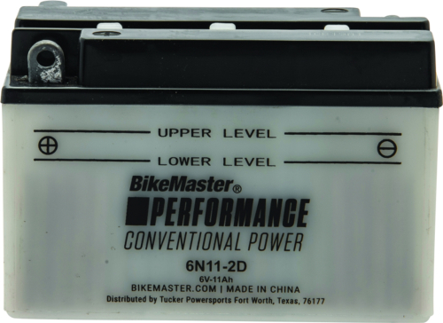 BikeMaster - BikeMaster TruGel Battery - 6N11-2D - 781086