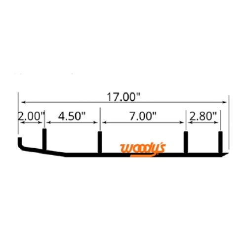 Woodys - Woodys Carbide Runner - Pair - AAR-9975