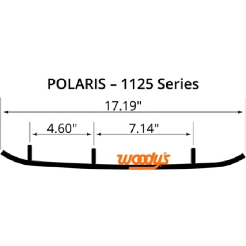 Woodys - Woodys Carbide Runner - 60deg. - 4in. - AP4-1125
