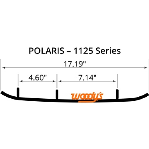 Woodys - Woodys Carbide Runner - 60deg. - 6in. - AP6-1125