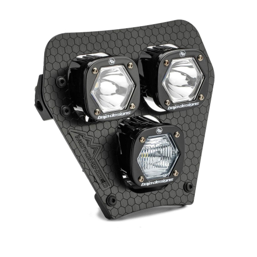Baja Designs - Baja Designs S1 Triple LED Headlight Kit - 387021