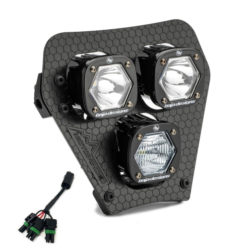 Baja Designs - Baja Designs S1 Triple LED Headlight Kit - 387015