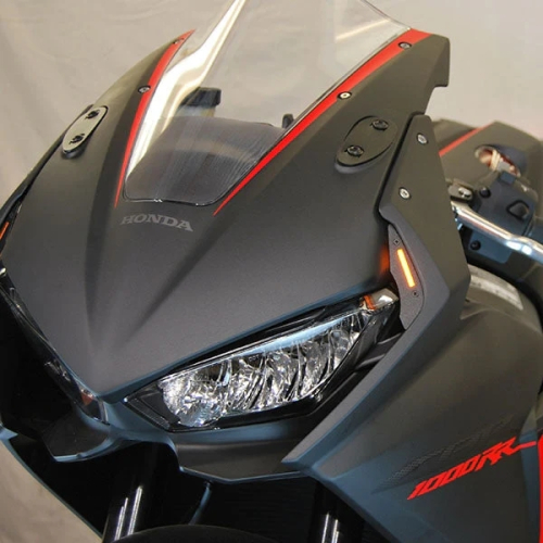 New Rage Cycles - New Rage Cycles Front Signals - Dual-Load Equalizer - with Block Off Plates - CBR1000-FB-BO-L