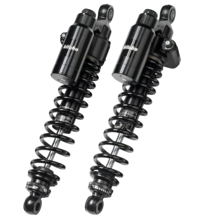 Bitubo - Bitubo WMT2 Adjustable Twinshocks with Spring Preload - Dark - Y0075WMT22V2