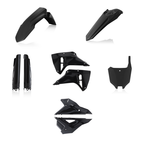 Acerbis - Acerbis Full Plastic Kit - Black - 2986760001