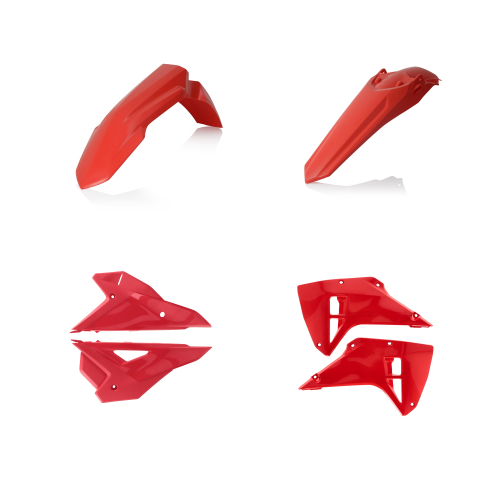 Acerbis - Acerbis Plastic Kit - Red - 2986750004