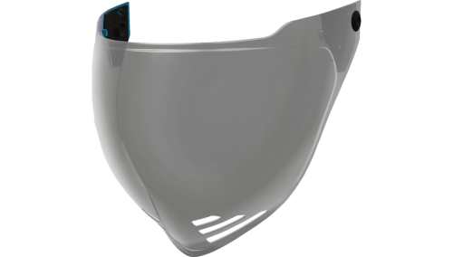 Icon - Icon Domain DOT Bubble Shield - Warboy Chrome - 0130-1433