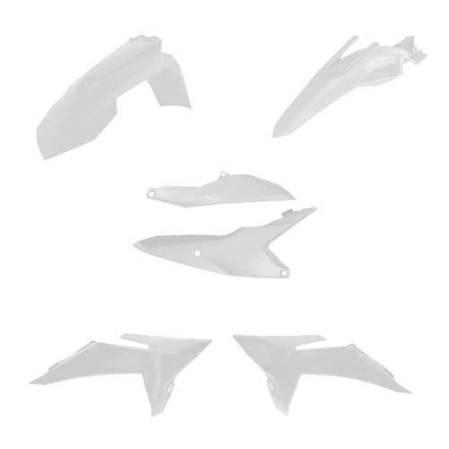 Acerbis - Acerbis Plastic Kit - White - 2987150002