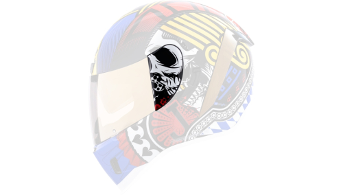 Icon - Icon Sideplates for Airform Helmets - Crestfallen White - 0133-1733
