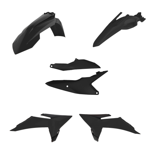 Acerbis - Acerbis Plastic Kit - Black - 2987150001