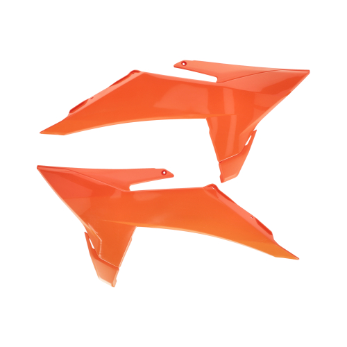 Acerbis - Acerbis Radiator Scoop - Orange 16 - 2986565226