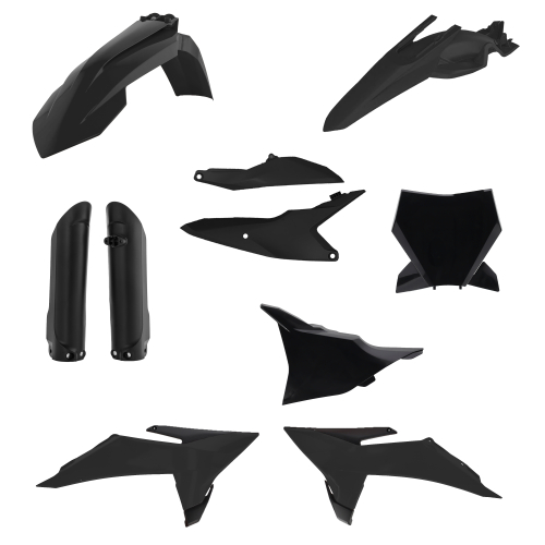 Acerbis - Acerbis Full Plastic Kit - Black - 2987140001