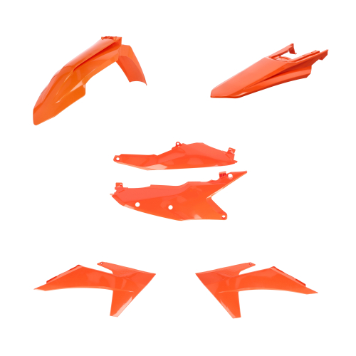 Acerbis - Acerbis Plastic Kit - Orange 16 - 2986505226