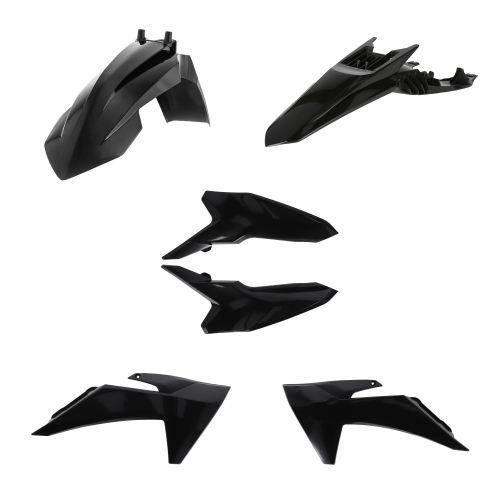 Acerbis - Acerbis Plastic Kit - Black - 2986980001