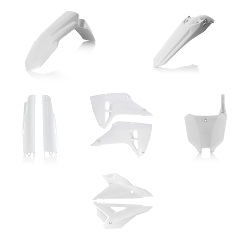 Acerbis - Acerbis Full Plastic Kit - White - 2986760002