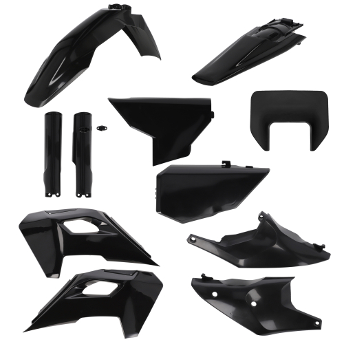 Acerbis - Acerbis Full Plastic Kit - Black - 2986650001