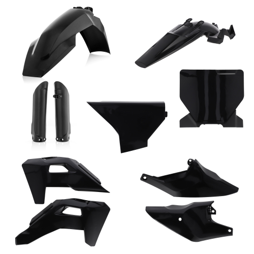 Acerbis - Acerbis Full Plastic Kit - Black - 2987410001