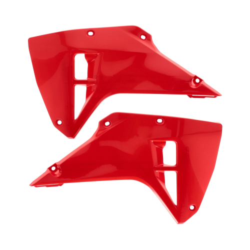 Acerbis - Acerbis Radiator Scoop - Red - 2986740004