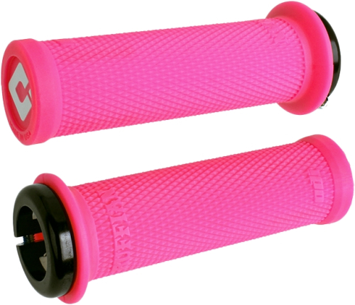 ODI - ODI Mini Ruffian V2 BMX Grips - Pink/Black - F33RMP-B