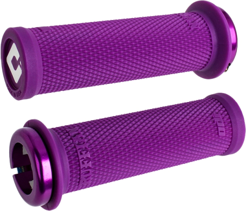 ODI - ODI Mini Ruffian V2 BMX Grips - Purple/Purple - F33RMPR-P