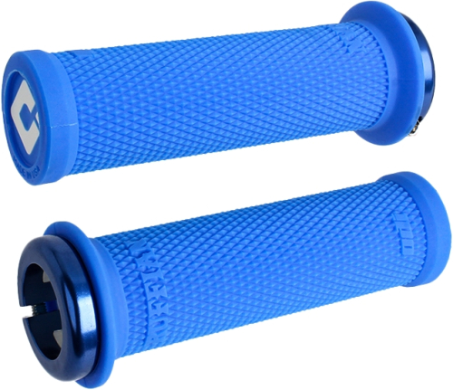 ODI - ODI Mini Ruffian V2 BMX Grips - Med. Blue/Blue - F33RMU-U