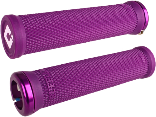 ODI - ODI Ruffian V2.1 PWC Lock-On Grips - 135mm - Purple/Purple - L33RFPR-PR