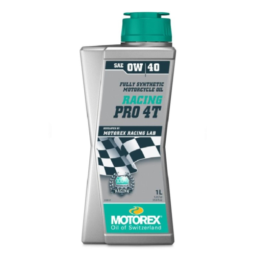 Motorex - Motorex Racing Pro 4T 0W40 Oil - 1L. - 308255
