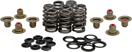 Kibblewhite Precision - Kibblewhite Precision High-Performance Ovate Wire Beehive Valve Spring Kit - .550 Lift Steel Retainers - 20-21215
