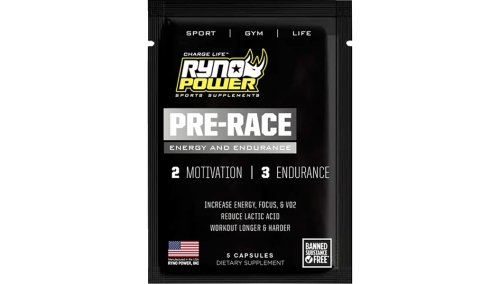 Ryno Power - Ryno Power Pre-Race Combo Packet - 12 Pack - SMP-PRERACE-12